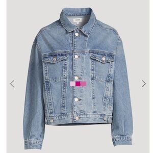 Light Blue Denim Jacket - Classic Women's Jean Jacket